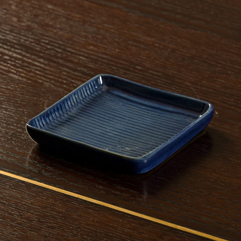 Azure Square Serenity Plate