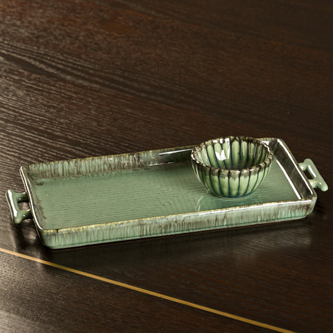 Cerulean Grace Serving Set