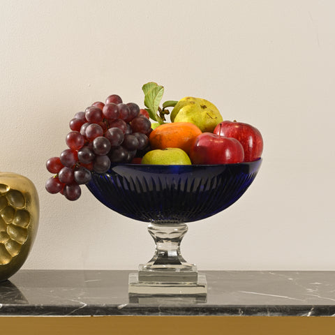 Azure Glow Fruit Bowl