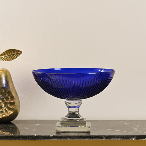 Azure Glow Fruit Bowl