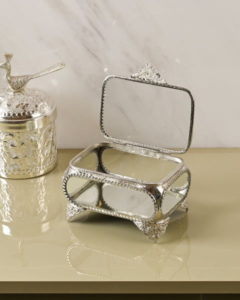 Vintage Silver Delight Box