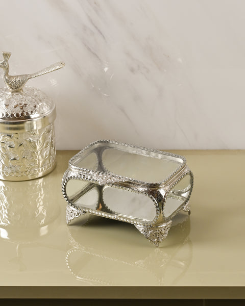 Vintage Silver Delight Box