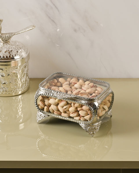 Vintage Silver Delight Box