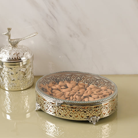 Prestige Circular Silver Box