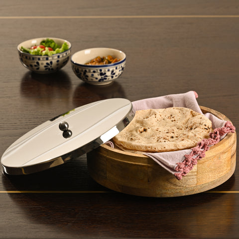 Regal Metal Lid Roti Box