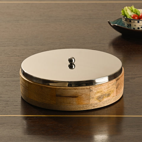 Regal Metal Lid Roti Box