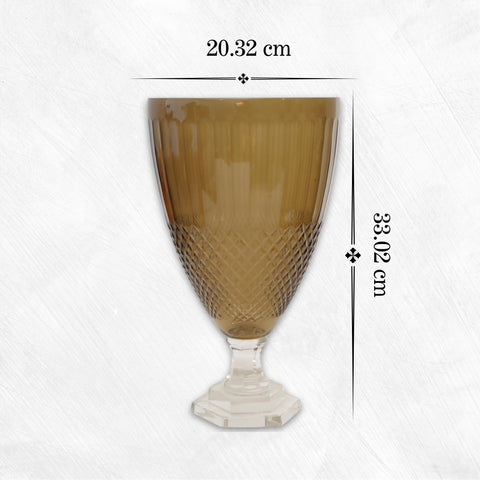 Amberlace Vase