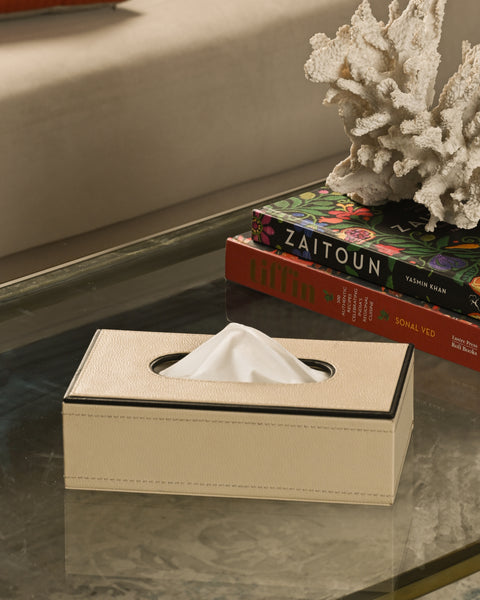 Desert Bliss Tissue Box (Beige)