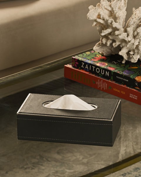 Subtle Sophistication Tissue Box (Light Grey)