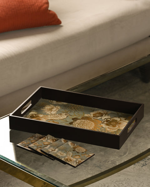 Aviary Tray & Coaster Set